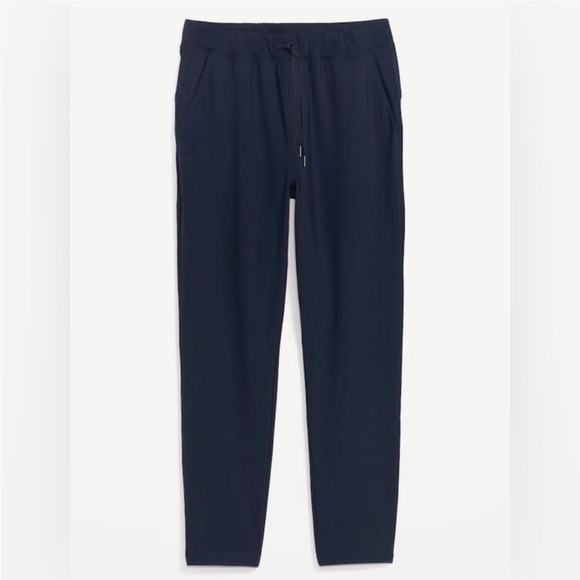 Old Navy High-Waisted StretchTech Cropped Tapered Pants, Medium, Navy - Picture 3 of 9